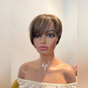 Izzie Wig by Noriko - Iced Mocha - R Pixie Short Wig